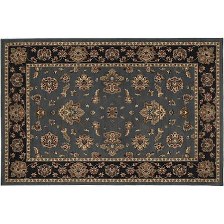 Sphinx By Oriental Weavers Area Rugs, Ariana 623H3 5X8 Rectangle - Blue/ Black-Polypropylene A623H3160235ST